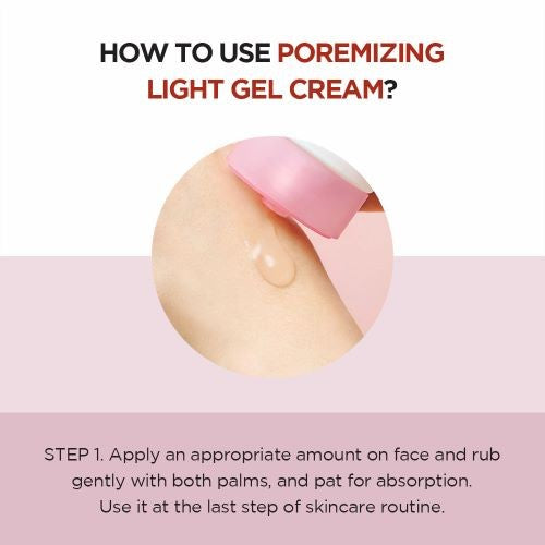 SKIN1004 Centella Poremizing Light Gel Cream 75ml - How to use