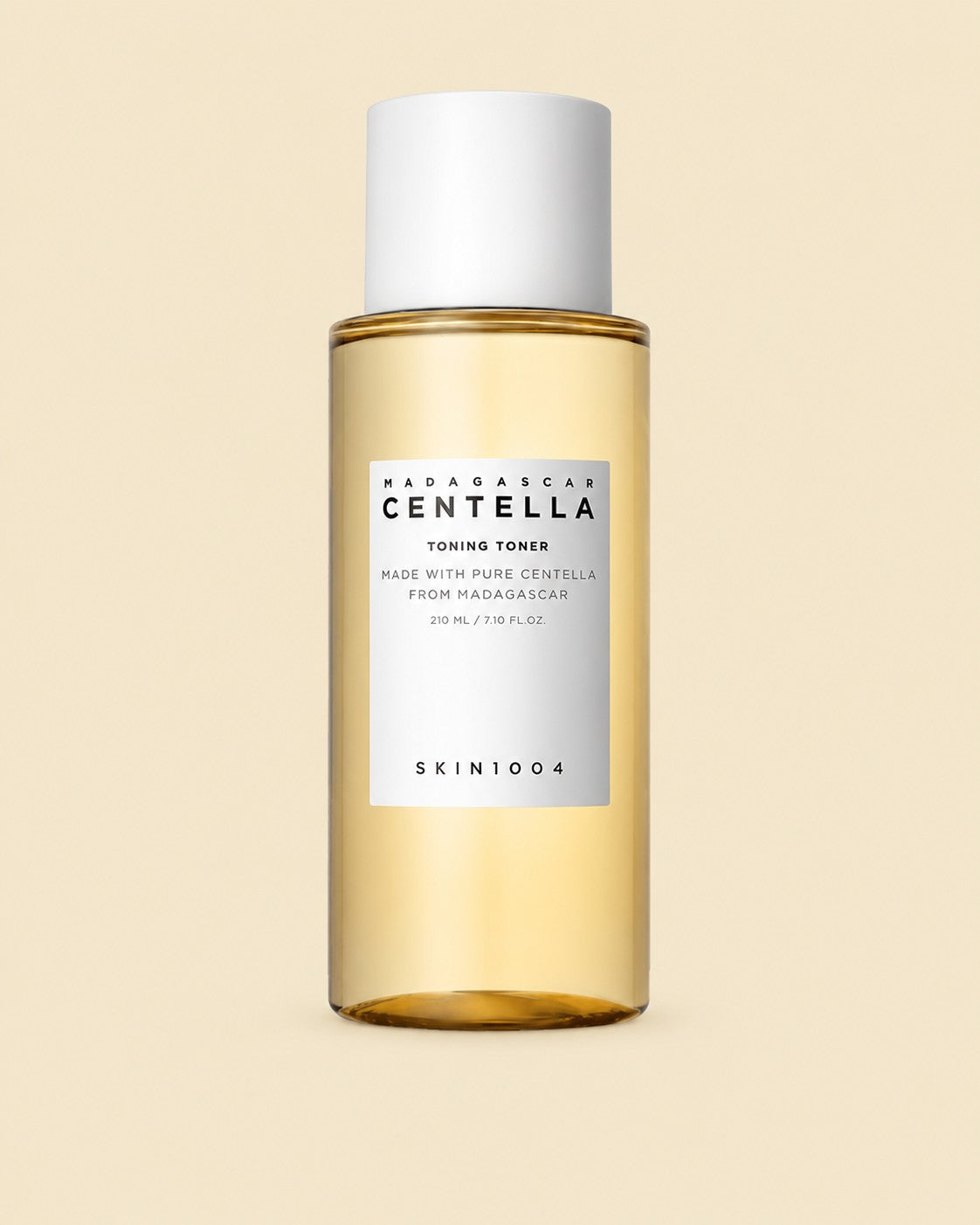 SKIN1004 Madagascar Centella Toning Toner 210ml on a coloured background