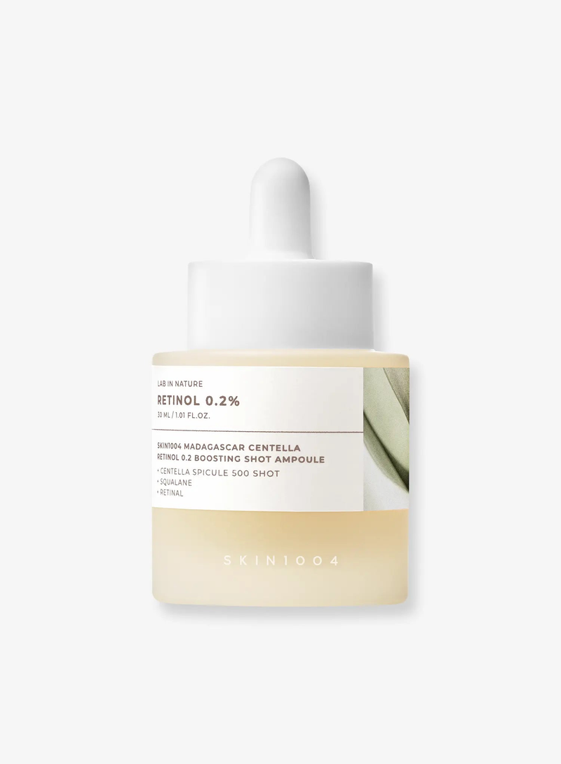 SKIN1004 Retinol 0.2% Boosting Ampoule 30ml on a plain white background