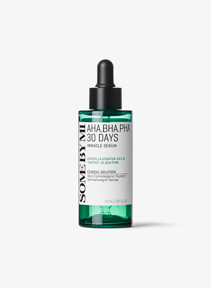 Some By Mi AHA BHA PHA Miracle Serum 50ml on a plain white background