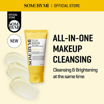 Some By Mi official store: the new Yuja Niacin Brightening All-In-One Cleanser, all-in-one make-up cleansing and brightening at the same time