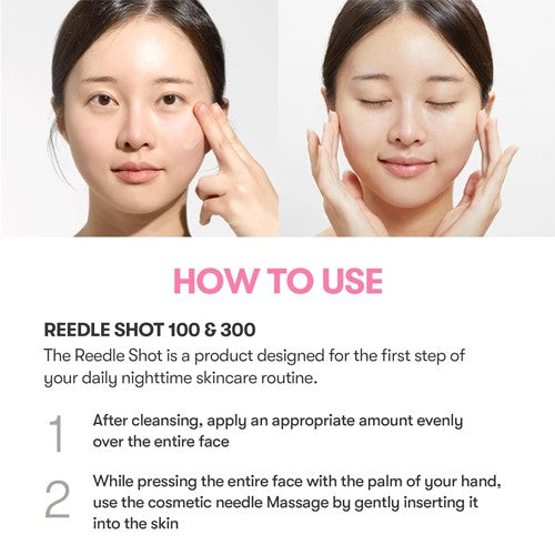 VT Cosmetics Collagen Reedle Shot 300 50ml - How to use