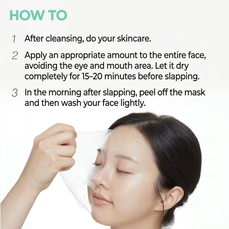 VT Cosmetics PDRN Glow Lock Mask 100ml - How to use